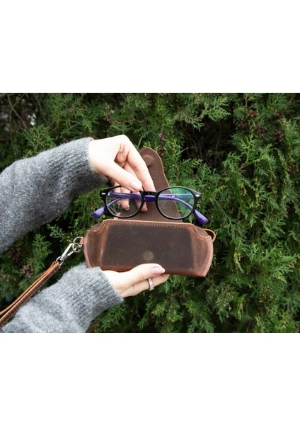 çınar ticaret riviera deri askılı gözlük kılıfı antik kahve fırsatları