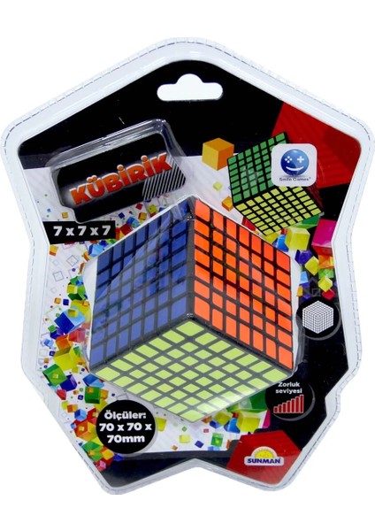 çınar ticaret smile games kübirik zeka küpü 7x7x7 - s01000543