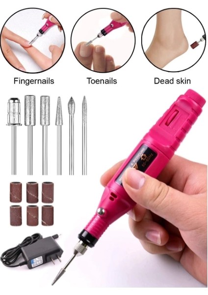 çınar ticaret manikür pedikür kalıcı oje ve protez tırnak uygulamaları ıçin elektrikli tırnak törpüsü modelleri