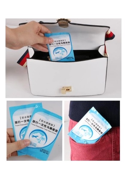 çınar ticaret hijyenik tek kullanımlık klozet kapağı poşeti 50 adet indirimleri