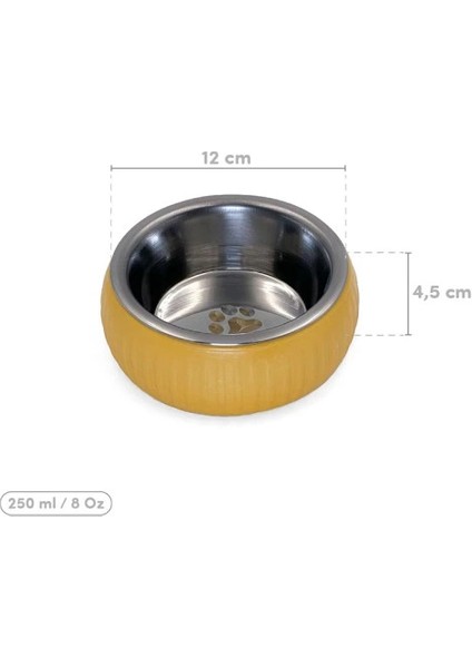 çınar ticaret mikopet organik seramik mama kabı sarı fırsatları