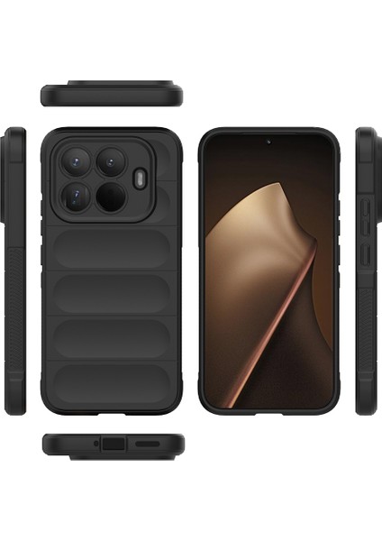 Xiaomi 15T Pro Uyumlu Kılıf Etnik Optimum Mat Kamera Korumalı Silikon Siyah fiyatları