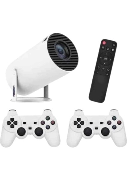 çınar ticaret 4k wireless çift kollu kumandalı oyun projeksiyonu retro video oyunu modelleri