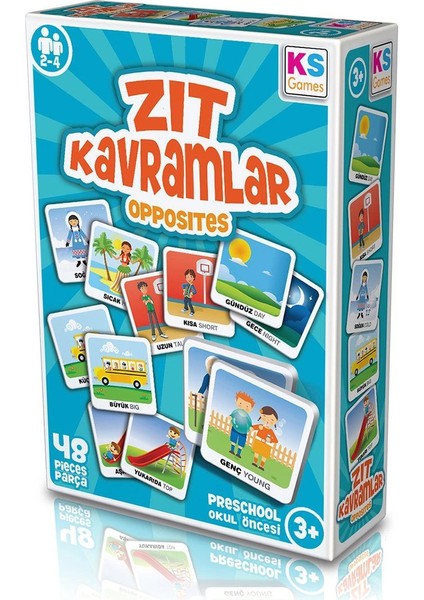 çınar ticaret zk238 ks, zıt kavramlar - opposites / +3 yaş modelleri