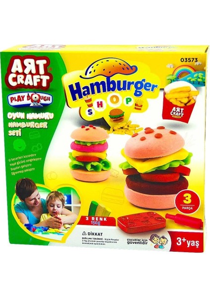 çınar ticaret dede oyun hamuru hamburger seti fiyatları