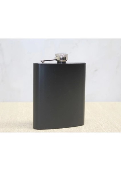 çınar ticaret tekli siyah 7 oz matara