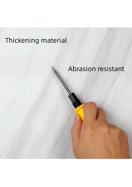 çınar ticaret mermer desenli mutfak duvar kağıdı sticker - 5mx60cm su geçirmez, yağa dayanıklı, yüksek sıcaklığa dayanıklı tezgah, dolap, ocak yenileme folyosu t04 modelleri