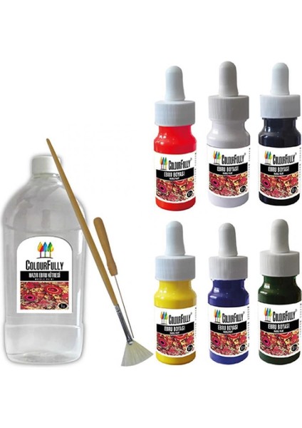 çınar ticaret ebru sanatı başlangıç seti eğitici dvd'li fiyatları