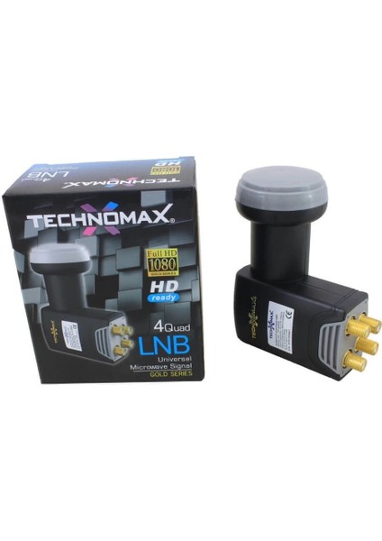 çınar ticaret çanak uydu 4'lü lnb gold seri hd