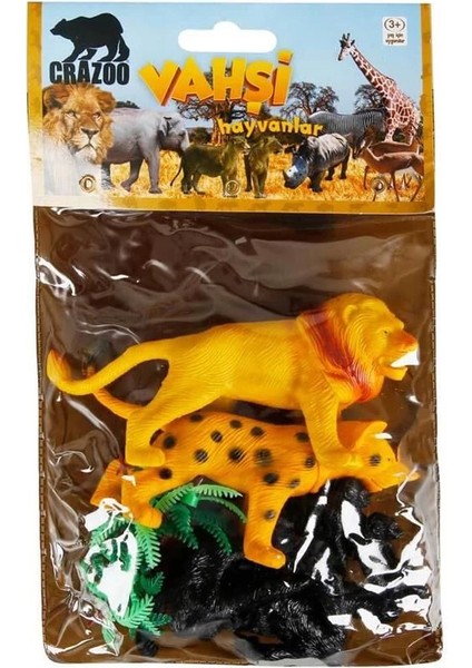 çınar ticaret vahşi hayvanlar poşetli hayvan oyun seti-1 adet fiyatıdır fiyatları