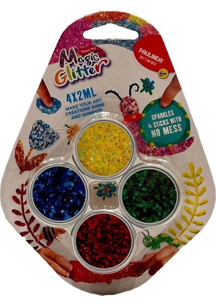 çınar ticaret paulinda magic glitter 4x2 hobi set s00095851