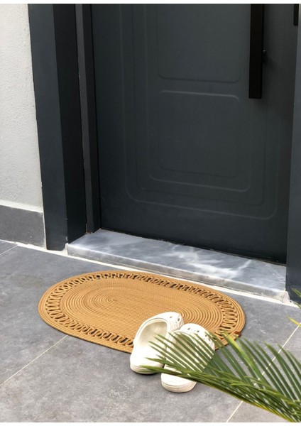 Jüt Kapı Önü Paspası, Bohem Tarzı Paspas, Yıkanabilir, Kapı Önü Paspası, Modern Paspas, Çift Taraflı fiyatları