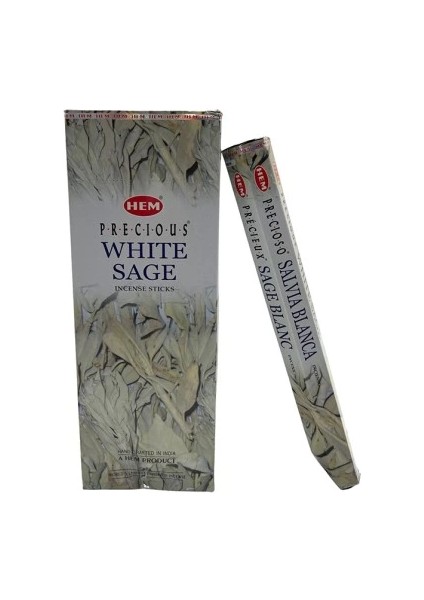 çınar ticaret hem precious white sage aromalı çubuk tütsü