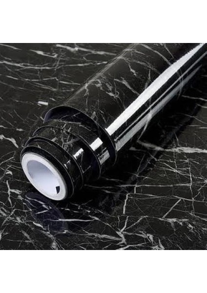 çınar ticaret siyah mermer desenli yapışkanlı kaplama kağıdı 5 metre fiyatları