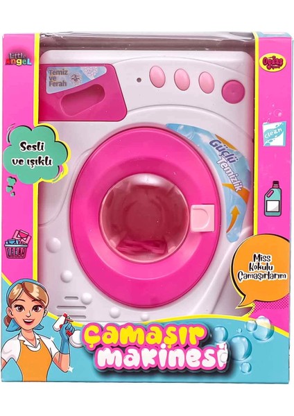 çınar ticaret pilli ışıklı ve sesli çamaşır makinesi 02604