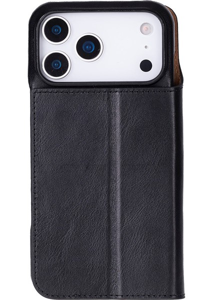 Luca iPhone 17 Pro Max Deri Kılıf-Siyah fiyatları