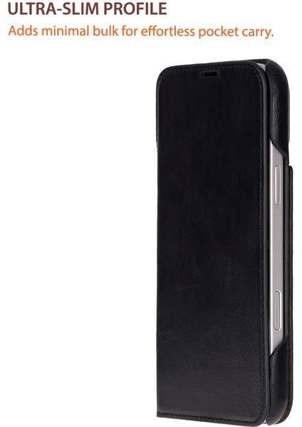 Luca iPhone 17 Pro Max Deri Kılıf-Siyah indirimleri