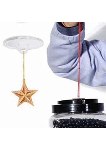 çınar ticaret 20 adet şeffaf yuvarlak 3 cm çaplı güçlü disk yapışkanlar fırsatları