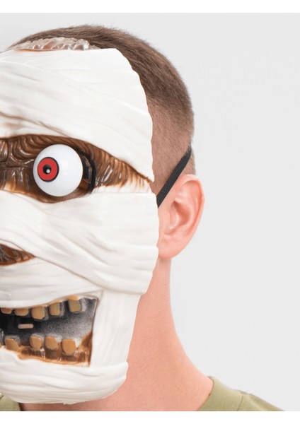 çınar ticaret sallanan yaylı oynar gözlü mumya maskesi modelleri