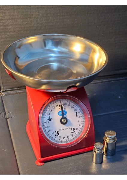 çınar ticaret 5 kg retro nostalji mutfak tartısı analog terazi