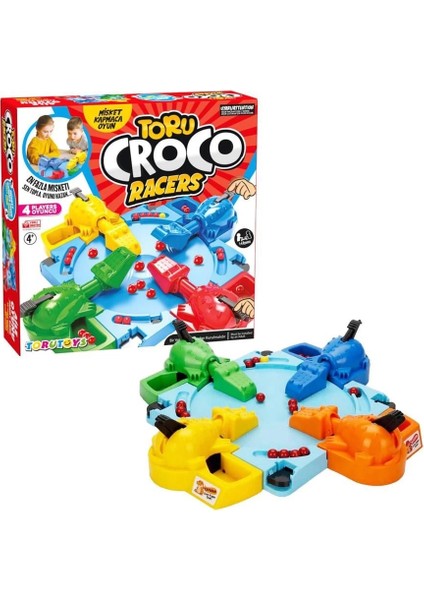 çınar ticaret toru croco misket kapmaca eğlenceli aile kutu oyunu
