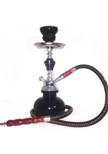 çınar ticaret küçük boy nargile takımı - siyah