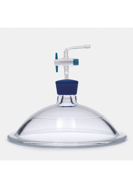 Desikatör Kapağı - Cam - Vakumlu 200 mm