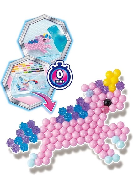 çınar ticaret 31914 aquabeads çantalı delüks set 1400 parça +4 yaş modelleri