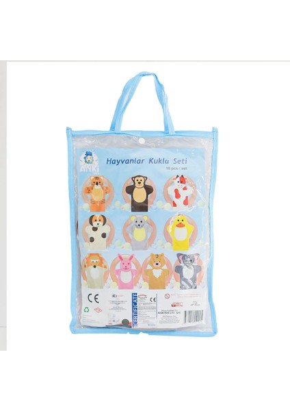 çınar ticaret and-5002 hayvanlar kukla seti 10'lu fiyatları