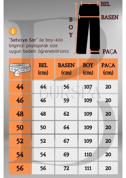 Rahat Kesim Klasik Likralı Pamuklu Erkek Baba Füme Keten Pantolon