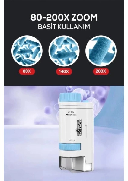 çınar ticaret portatif mini mikroskop fiyatları