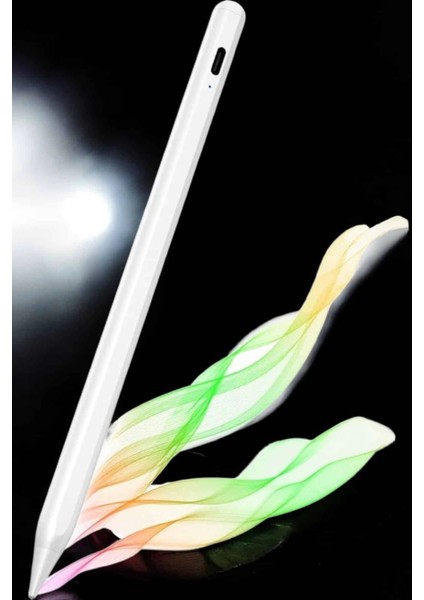 çınar ticaret dokunmatik kalem beyaz şarjlı yedek uçlu android ve ıos uyumlu modelleri