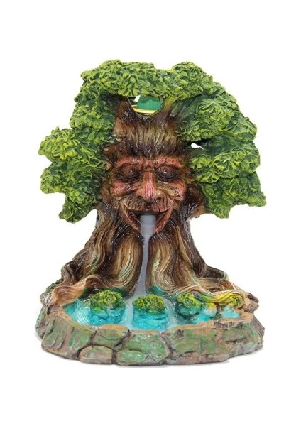 çınar ticaret polyester ağaç adam geri akış tütsülük