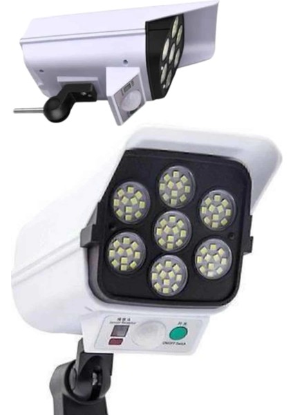 çınar ticaret solar lamba kamera görünümlü duvar lambası dönebilen bahçe aydınlatması modelleri