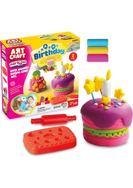 çınar ticaret 03575 dede, doğum günü oyun hamuru 150 gr
