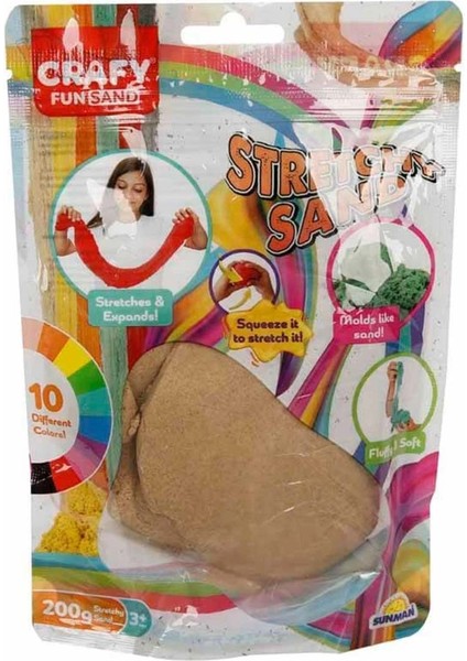 çınar ticaret streç oyun kumu naturel 200 gr