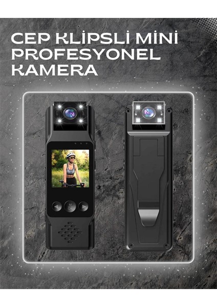 çınar ticaret wifi destekli mini kamera – 180° dönebilen lens, 1080p video, tft ekranlı