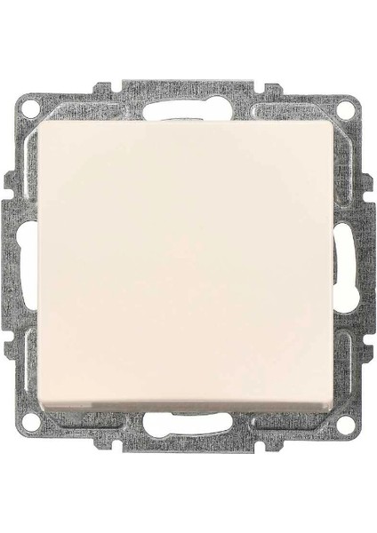 çınar ticaret visage krem tekli anahtar çerçevesiz - priz ve anahtar ıçin uyumlu çerçeve