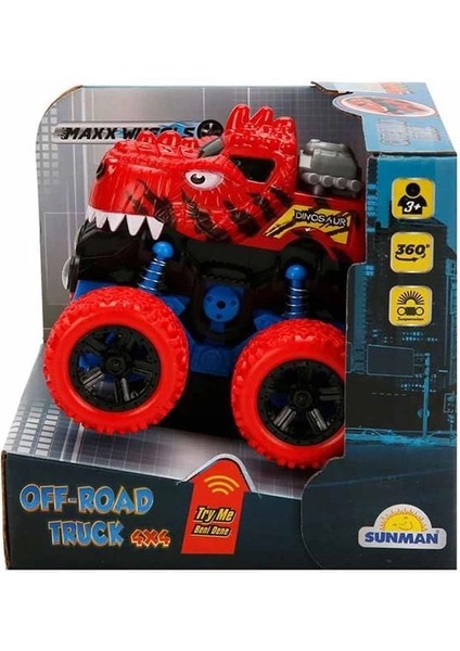 çınar ticaret maxx wheels speed dinosaur off road aracı 10 cm - 1 adet stokta olan gönderilir fırsatları