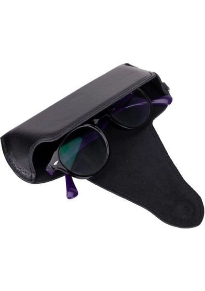 çınar ticaret riviera deri askılı gözlük kılıfı parlak siyah modelleri