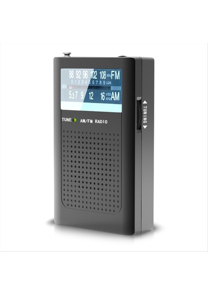 Taşınabilir Am/fm Radyo Acil Durum Radyosu Dahili Anten Hoparlörlü Yaşlı Cep Için Ideal Hediye (Yurt Dışından)