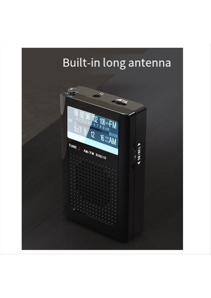 Taşınabilir Am/fm Radyo Acil Durum Radyosu Dahili Anten Hoparlörlü Yaşlı Cep Için Ideal Hediye (Yurt Dışından) fiyatları