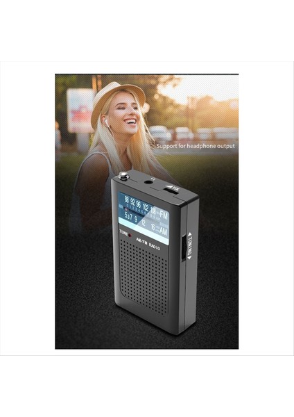 Taşınabilir Am/fm Radyo Acil Durum Radyosu Dahili Anten Hoparlörlü Yaşlı Cep Için Ideal Hediye (Yurt Dışından) fırsatları