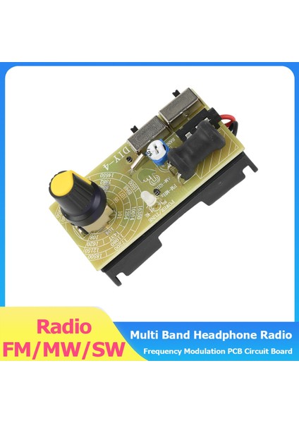 Fm/mw/sw Çok Bantlı Kulaklık Radyo Orta Dalga Kısa Dalga Fm Radyo Modülü Frekans Modülasyonu Pcb Devre Dıy (Yurt Dışından) fiyatları