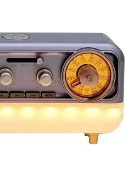 Vintage Taşınabilir Bluetooth Hoparlör Kablosuz Çok Bantlı Radyo Sd Oynatıcı Retro Masaüstü Ses Sistemi (Yurt Dışından) fiyatları