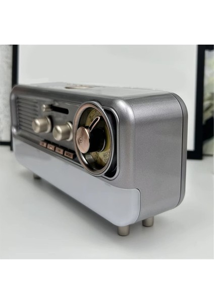 Vintage Taşınabilir Bluetooth Hoparlör Kablosuz Çok Bantlı Radyo Sd Oynatıcı Retro Masaüstü Ses Sistemi (Yurt Dışından) fırsatları