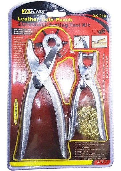 çınar ticaret ıkili kemer delme ve perçin atma pensesi takımı (yedekli) fiyatları