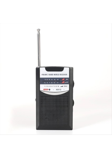 Taşınabilir Mini Radyo Am/fm Çift Band Retro Dünya Alıcı Teleskopik Antenli Açık Hava Acil Kullanım Için Ideal (Yurt Dışından)
