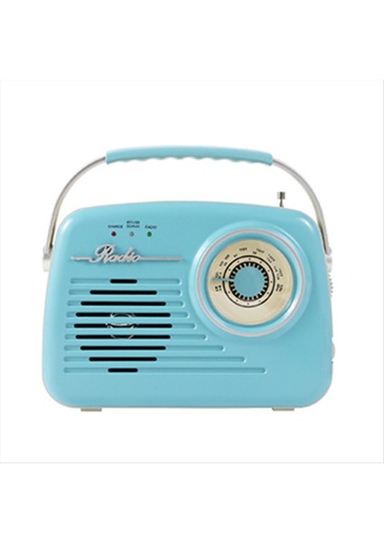 USB Bt Sd Fm Aux Bağlantısı ile Vintage Çok Fonksiyonlu Bluetooth Radyo Retro Tasarım Ev ve Ofis Için Ideal (Yurt Dışından)