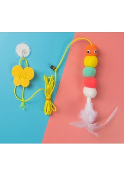 çınar ticaret elastik yapışkanlı kedi oyun oltası fırsatları